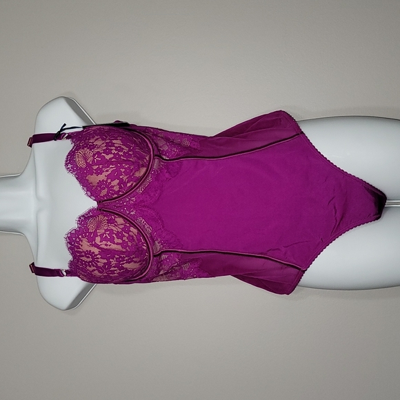 Delores Underwire Thong Bodysuit / Teddy Lingerie - Picture 1 of 16